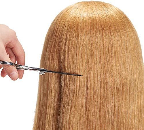 24-26" Mannequin Head with 100% Human Hair for Hairdresser - Image 4