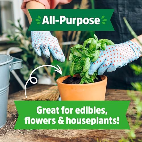 Back to the Roots All-Purpose Potting Mix 6 Quarts (Best Value), 100% Organic & USA Made for Herbs, Veggies, Flowers, w/Nutrient Rich Plant Food, Worm-Castings, & Moisture Controlling Yucca, 2 Packs - Image 3