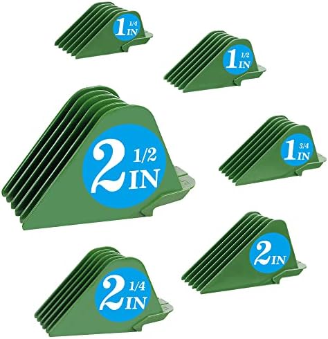 Clipper Guards Compatible with Wahl 10 12 14 16 18 20 Hair Clipper 6pcs by CR8GR8