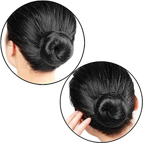 Smilco Hair Net 100 Pcs, 22 Inches Hair Nets Elasticity Invisible Elastic Mesh for Food Service, Ballet Bun, Sleeping, Women and Wig (100, Black) - Image 6