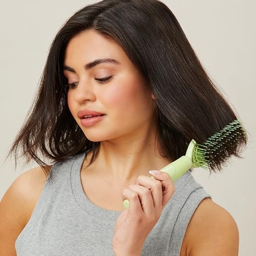 Conair Scalp Care Detangling hairbrush - Curly Hair Brush - Scalp Massager - hairbrushes for women & men - detangler for all lengths - can use wet or dry - Slim - Image 5
