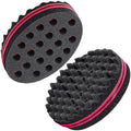 Magic Twist Sponge for Dreadlocks, Afro Coils, and Curls - Two Sides with Big and Small Holes, Foam Wave Brush for Men, Women, Boys, and Girls with Long or Short Hair by Hair Sponge (1 Piece) by SUPAZE
