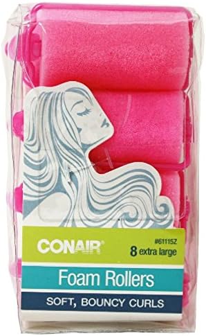 Conair Styling Essentials Extra Large Foam Rollers 8 ea by conair