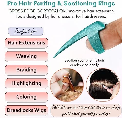 Hair Parting Ring for Braiding and Extensions, CEC-8 - Image 2