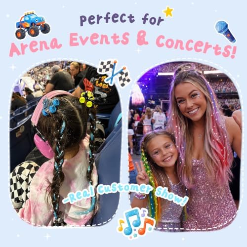 16 PCS Clip in Rainbow Tinsel Hair Extensions for Concert - Image 2
