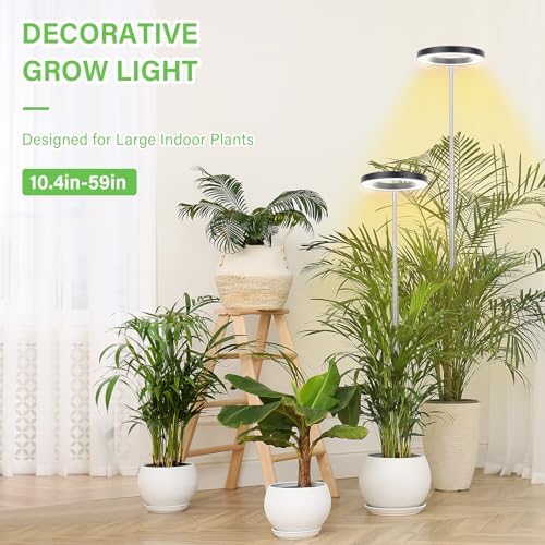 LBW 6.3" Grow Light, 72 LEDs Full Spectrum Grow Lights for Indoor Plants - Image 6