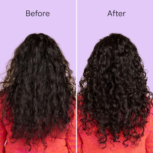 Conair Curl Define Detangler Brush Set, Large & Mini, Loose Curls, Purple - Image 5