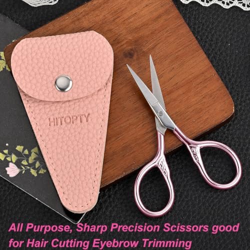 Small Pointed Scissors for Women Men Facial Hair, Beard, Mustache - Image 3