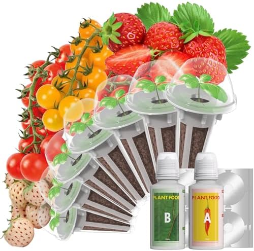 LYKOCLEAN Strawberry Seed Pods for AeroGarden Hydroponic Growing System Kit by LYKO