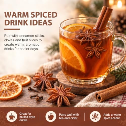 Soeos Star Anise, Star Anise Whole, Anise Seeds, NON-GMO Verified，16 Ounce - Image 6