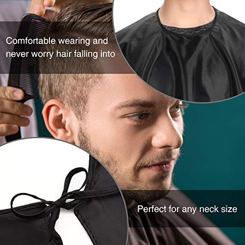 SATINIOR 4 Pcs Barber Capes Hair Salon Cutting Cape for Hair Stylist - Image 6