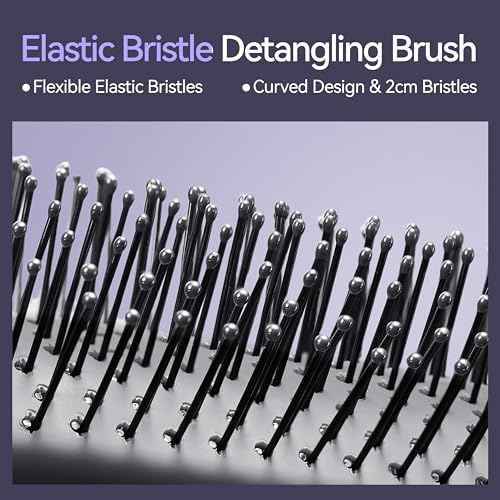 Hair Brush for Men, Detangling and Styling Hairbrush with Nylon Bristles - Image 5