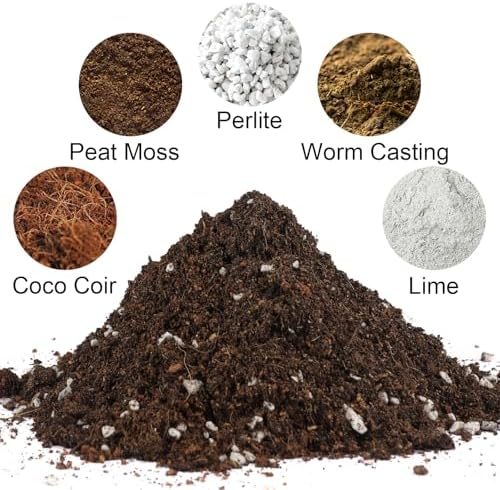 Potting Soil Mix 2qt for Indoor Plants, Organic Houseplant Soil Well Draining Dirt Ready to Use, Fit for House Plant Like Pothos, Philodendron, Monstera, African Violet - Image 2