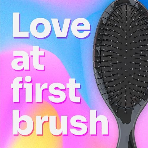Wet Brush Original Detangler Hair Brush, Dark Gray Leopard (Safari), Ultra-Soft IntelliFlex Bristles, Detangling Bristles Glide Through Tangles (Wet & Dry Hair), Women & Men (Pack of 2) - Image 5