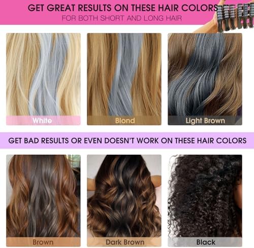 Hair Chalk Comb – Temporary Dye for Kids, Washable & Fun for Parties - Image 4