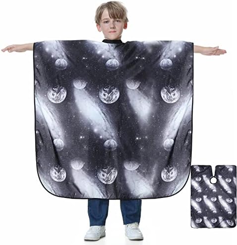 Kids Barber Cape - Professional Hair Cutting Cape,Salon Capes for Hair Stylist Shampoo Haircut Cape Barber Supplies by TILYIALA
