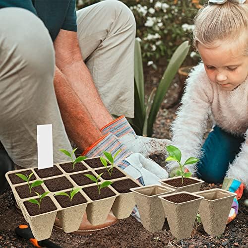 240 Cells Biodegradable Seedling Starter Trays, 20 Pack Plant Starter Kit - Image 6