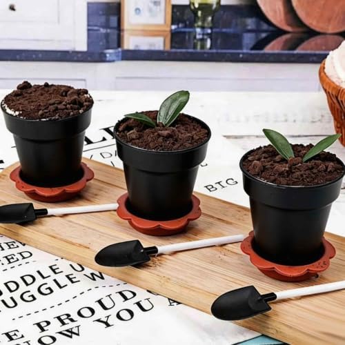 45PCS 2.7" Black Plastic Plant Pots, Mini Nursery Seedling Pot - Image 6