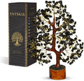 YATSKIA Black Tourmaline Crystal Tree, Birthday Gifts for Women, Mom & Friends, Handmade Crystal Tree of Life, Boho Room, Shelf & Office Desk Decor, House Warming Gifts by YATSKIA