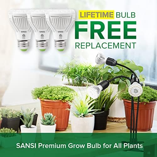 SANSI LED Grow Lights for Indoor Plants, Lifetime Free Bulb Replacement - Image 3