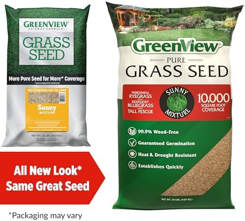 GreenView Pure Grass Seed Sunny Mixture, 20 lb. Bag - Image 6