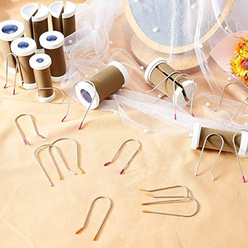 WILLBOND 20 Pcs Hot Roller Clips Stainless Steel,Medium - Image 3