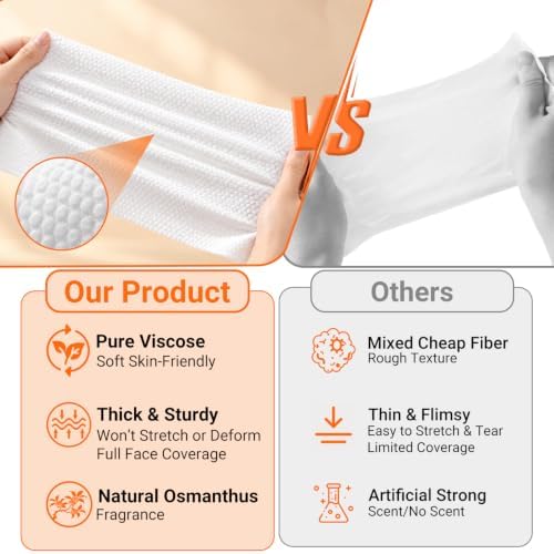 40 Count Disposable Face Towel Hot Face Towel - Image 3