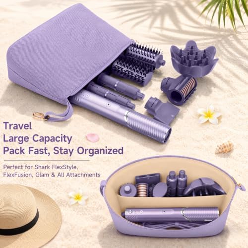 Travel Hair Dryer Bag for Shark FlexStyle IonCurl Case & Attachment, Lalic - Image 2