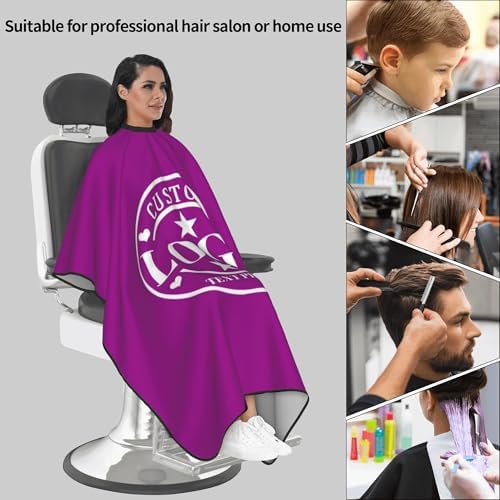 Custom Barber Cape Customized Haircut Capes Logo Text Photo Salon Hairdressing Apron for Home and Barbershop - Image 7