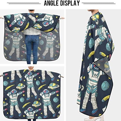 visesunny Professional Barber Cape Polyester Hair Cutting Salon Cape Apron Anti-Static Beard Bib - Image 6