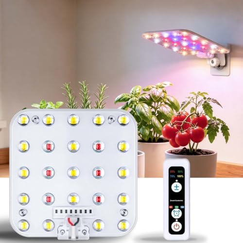 Wall Mounted Grow Light for Indoor Plants, Full Spectrum, 1-Pack by SuEiko