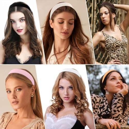 6Pcs Headbands for Girls Women Non Slip Trendy Headbands for Women’s Hair Elastic Hair Bands for Daily Wear - Image 7