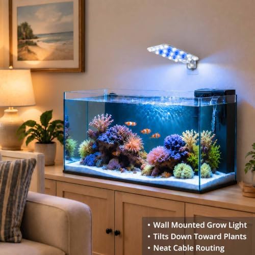 Wall Mounted Grow Light for Indoor Plants, Full Spectrum, 1-Pack - Image 3
