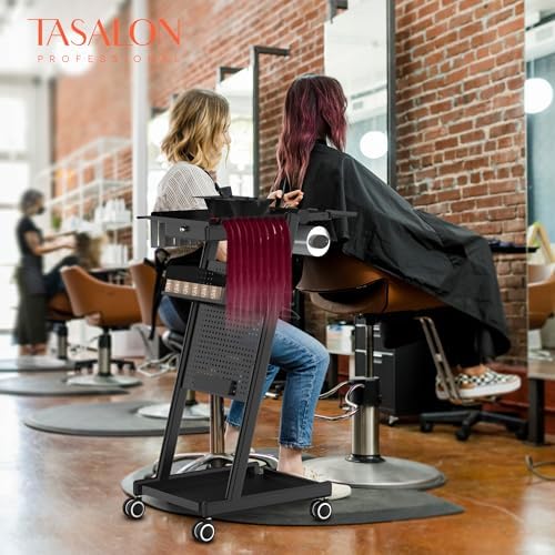 TASALON Pegboard Multifunctional Rolling Storage Trolley Cart - Image 3