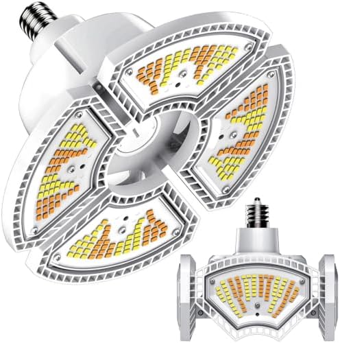 80W LED Grow Light Bulb for Indoor Plants, Full Spectrum by RDJBouns