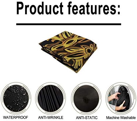 Pelocapa Barber Cape for Men Hair Cutting Salon Cape with Snap Closures Waterproof Professional Large Barber Hairdresser Cape- 63”× 56”(Gold Leader) - Image 4