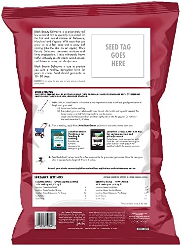 Jonathan Green Black Beauty Delmarva Grass Seed - 25 lb - Image 2