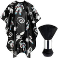 FEBSNOW Kids Haircut Cape, Professional Barber Cape with Neck Duster Brush by HOMECRAFTBEAUTYBABY