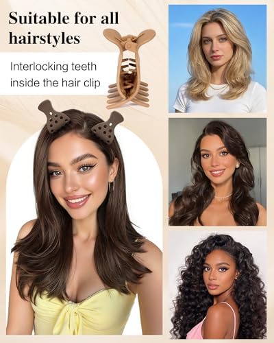 Curly hair clips Hair Volume Clip,10 PCS Root Clips for Curly Hair Volume and Claw Clips for Thick Hair. - Image 5