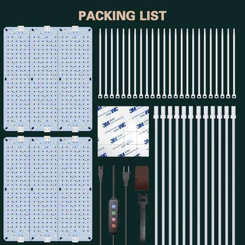 60W Full Spectrum Grow Lights Panel for Indoor Plants - Image 7
