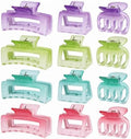 SMKSL 12 Pcs Hair Claw Clips for Women & Girls Summer Hair Accessories by SMKSLHAIRCLAWCLIP
