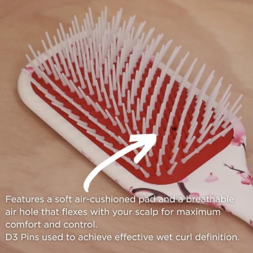 Denman Power Paddle Hair Brush for Quick and Convenient Detangling, Blow Drying and Styling - Combination of D3 Styling Pens & Paddle Brush - For Men and Women P038 - Image 7