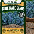 Seeds for Planting, 100 Blue Kale by CZGrain