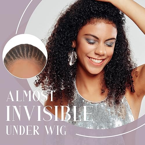 HD Wig Cap for Women, Breathable Bald Cap for Wig, Dark Brown 24 PCS - Image 5