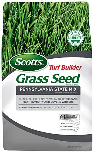 Scotts Turf Builder Grass Seed Pennsylvania State Mix, Crafted to Withstand Heat, Humidity, and Severe Winters, 3 lbs. by Unknown