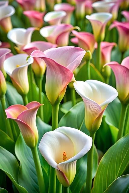 Mix Calla Lily Seeds for Planting - 200+ Non-GMO Heirloom Seeds, Elegant Trumpet Flowers, Long-Lasting Cut Flower for Home Garden, Patio Container, Indoor Bonsai - Image 6