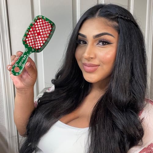 UNbrush Mini Holiday Hair Brush for Pain-Free Brushing On All Wet/Dry Hair Types - Image 6