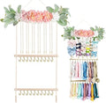 POVETIRE Headband Holder Hair Bows Organizer for Girls, Hair Accessories Display Storage Wall Hanging Decor for Baby Nursery Toddler Girls Room by POVETIRE