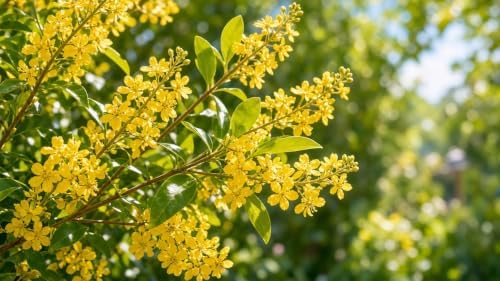 Rain of Gold (Galphimia glauca), 2 Pack Live Plants - Golden Yellow Flower Sprays, Heat & Drought Tolerant, Evergreen Shrub, Hardy Zones 9-11, Garden & Container Friendly - Image 3