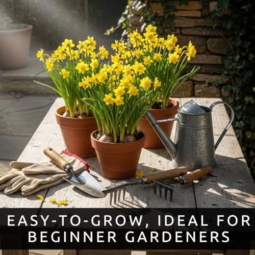 Yellow Dutch Master Daffodil Bulbs for Planting - Fresh Blooming Flowers, Easy to Grow Perennials - Sunshine Flowers - Early Spring Blooms - Indoor or Outdoor Growing (20 Bulbs) - Image 4